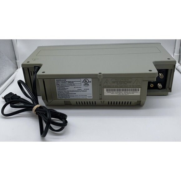 Magnavox CMWV 405 VCR Video Cassette Recorder 4 Head with Remote VHS Untested - Picture 11 of 16